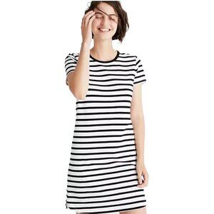 MADEWELL Striped Ringer Tee Dress - Size XS